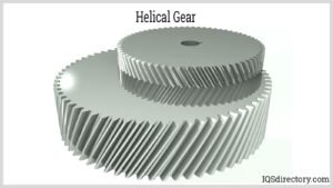 التروس الحلزونية (Helical Gears)